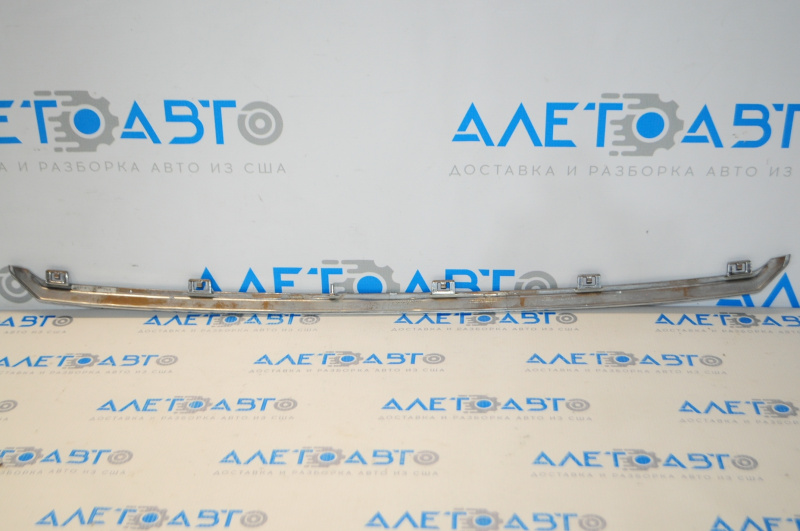 Element of radiator grille chrome insert Ford Fusion mk5 13-16 4 D