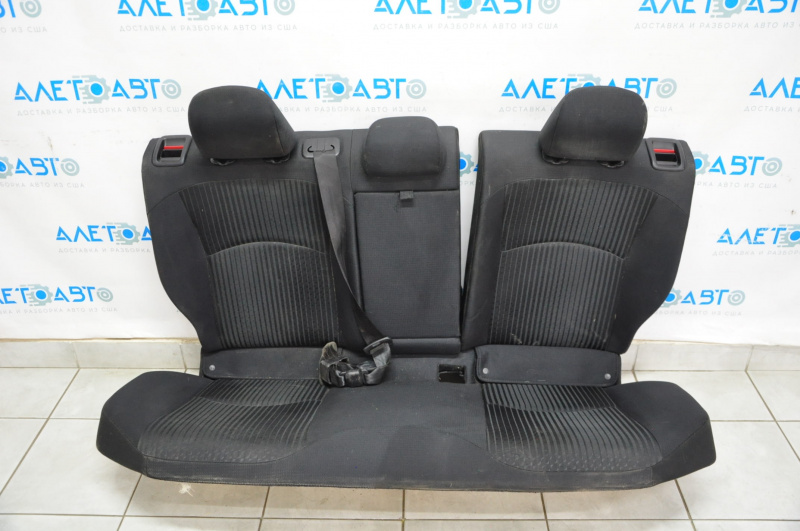 Rear row of seats 2 row Toyota Prius 50 16-18 cloth black