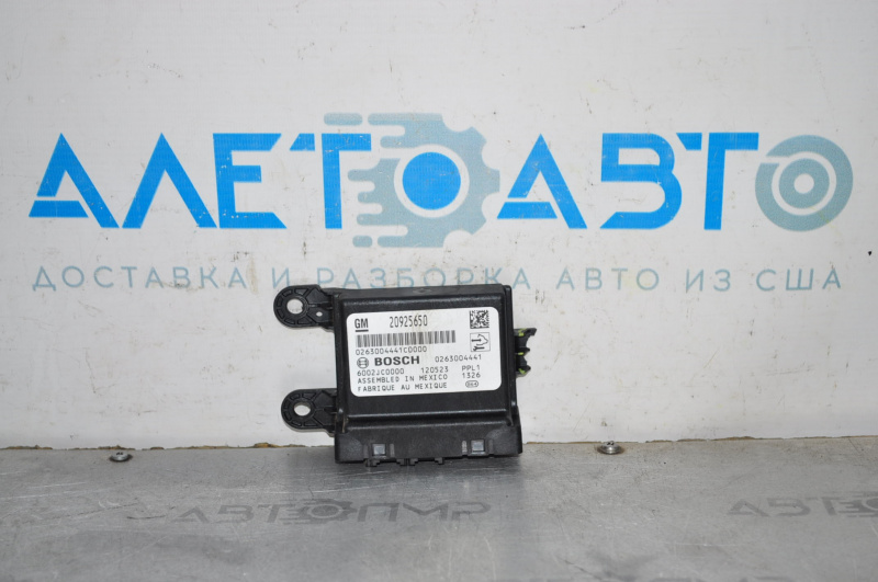 PARK ASSIST CONTROL Chevrolet Volt 11-15 breakage of the fastener