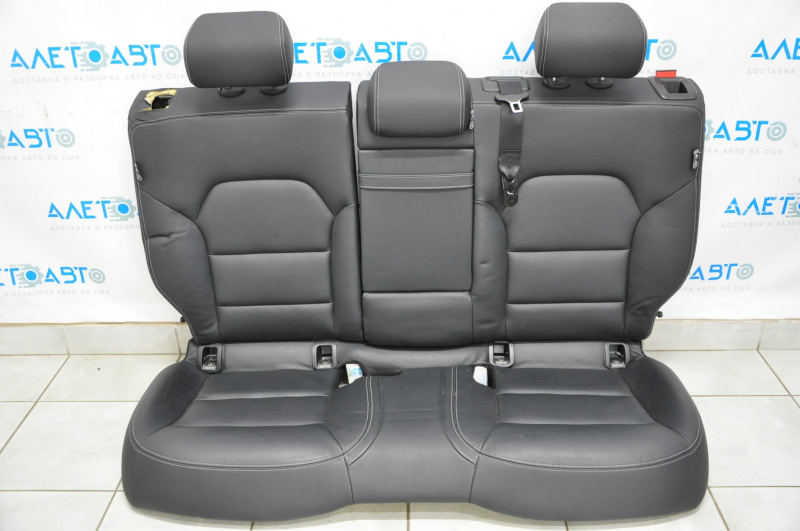 Rear row of seats 2 row Infiniti QX30 17-19 leather black