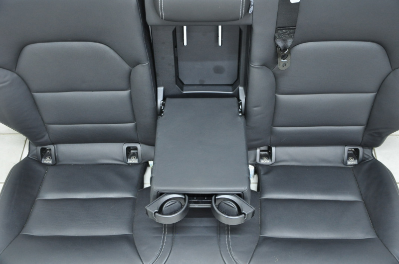 Rear row of seats 2 row Infiniti QX30 17-19 leather black