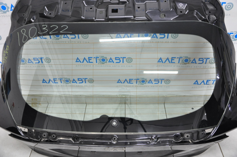Rear glass of the trunk door Infiniti QX30 17-19