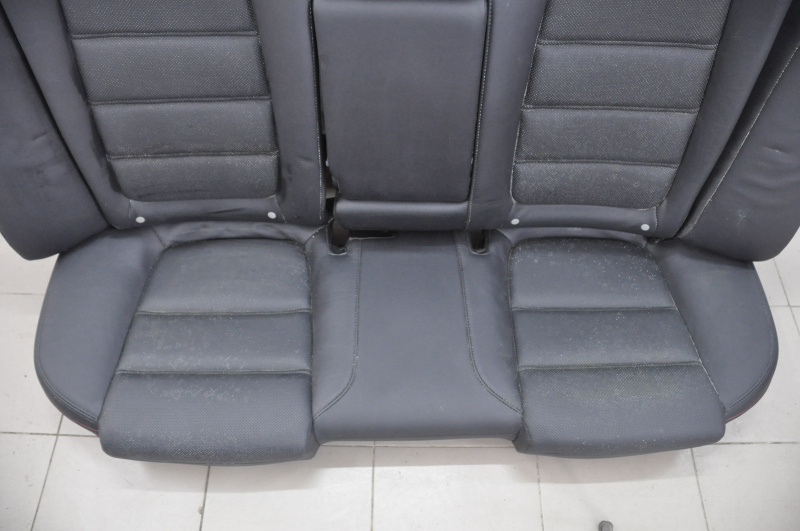 Mazda 6 13-15 rear seats leather black red stitching grand touring water damage