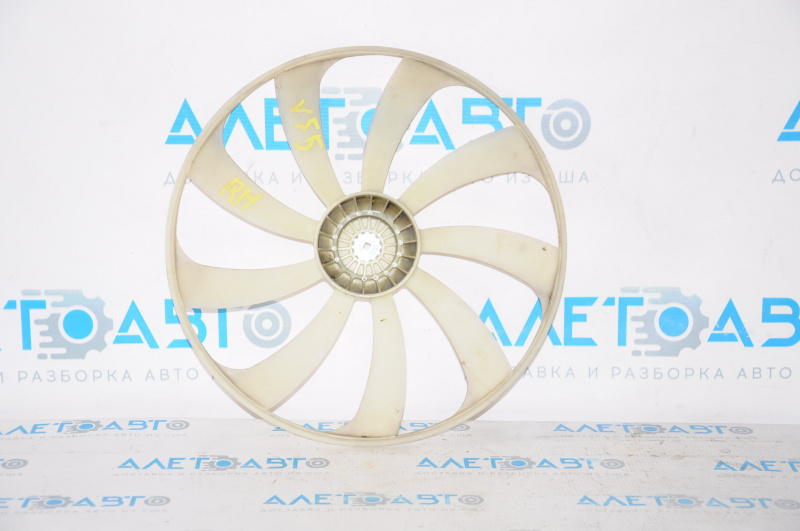 Cooling fan impeller right Toyota Camry v55 15-17 2.5 usa 9 blades