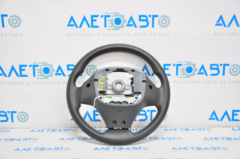 Naked steering wheel Hyundai Elantra AD 17-18 pre-rest rubber black, without buttons and pads