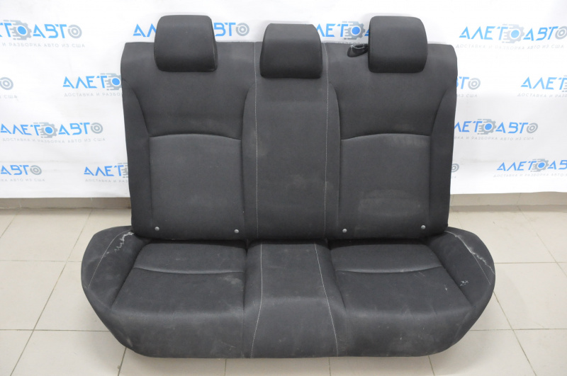 Rear row of seats 2 row Honda Civic X FC 16-21 4d cloth black, 2 parts