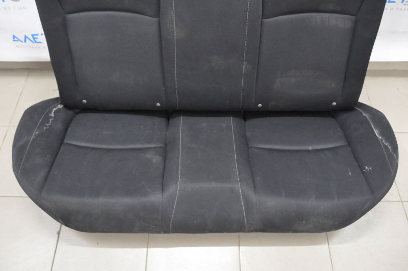 Rear row of seats 2 row Honda Civic X FC 16-21 4d cloth black, 2 parts