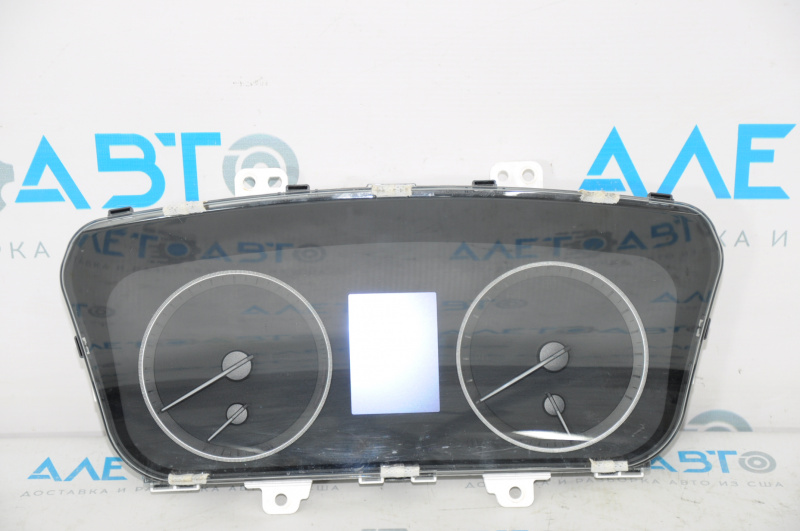 Instrument cluster Hyundai Sonata 15-18 79k scratches