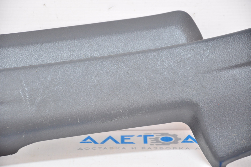 Door sill trim rear right Lexus CT200h 11-17 black, worn