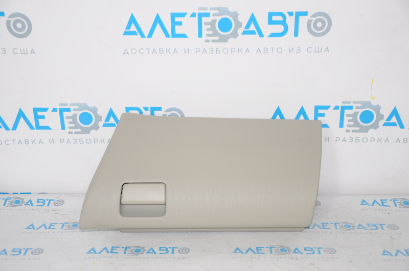 Glove box, glove compartment Toyota Prius V 12-17 upper beige, two latches are broken
