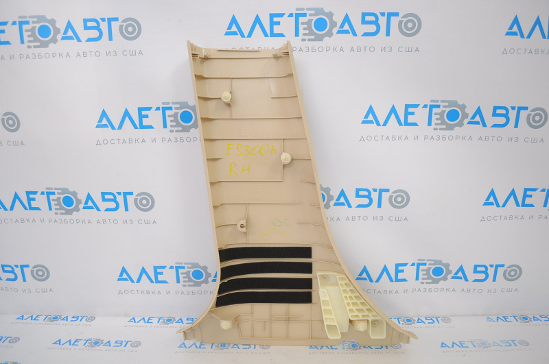 Lexus ES300h ES350 13-15 lower right center pillar trim beige