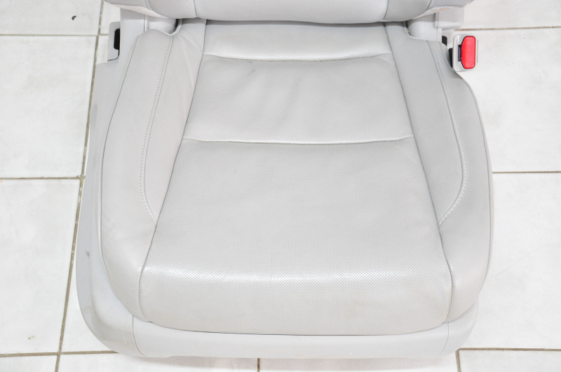 Acura MDX 14-15 passenger seat without airbag, electric, leather gray
