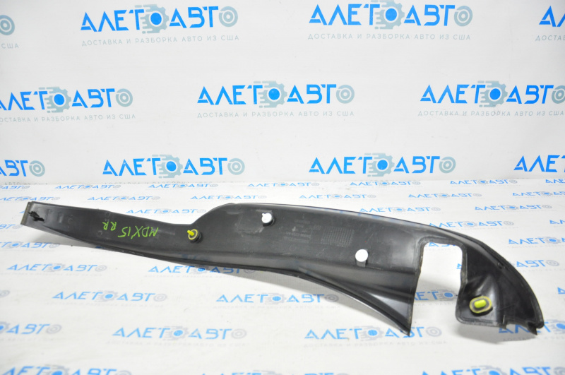 Trunk door trim side right Acura MDX 14-20 on the body