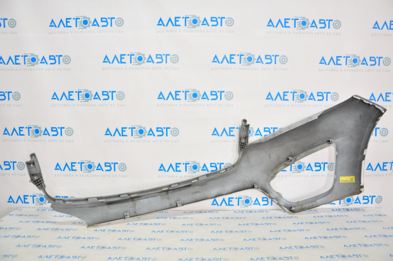 Bumper front bare upper part Kia Sorento 16-18 prerest usa, white, no left side