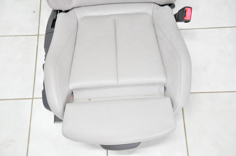 Passenger seat BMW 3 F30 12-18 with airbag, electric with memory, leather gray, Sport