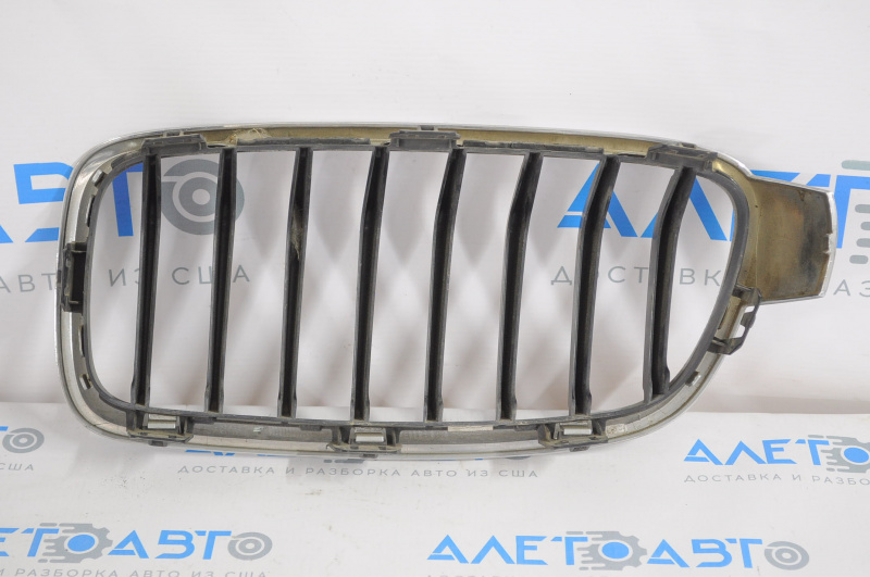 Radiator grill right BMW 3 F30 4d 12-18 for polishing