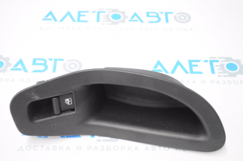 Rear left window lift control Fiat 500X 16-22 black, manual, with black trim