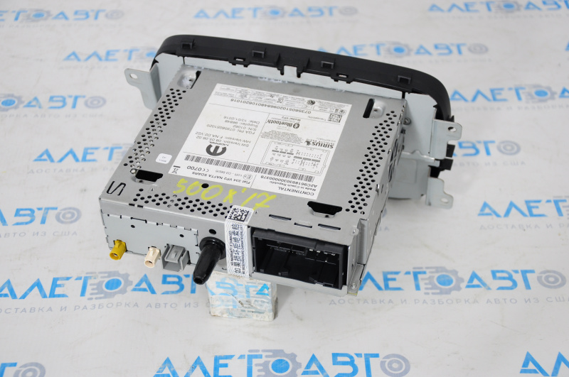 Radio tape recorder display 5" Fiat 500X 16-18 without camera