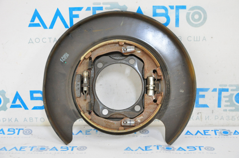 Rear right brake disc cover Kia Sorento 16-20 with parking brake mechanism