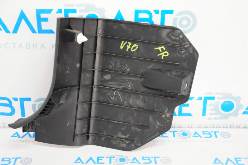 Toyota Camry V70 18-24 black lower right front pillar trim