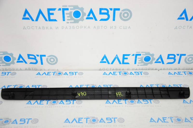 Black outer door sill plate, front right, Toyota Camry v70 18-24