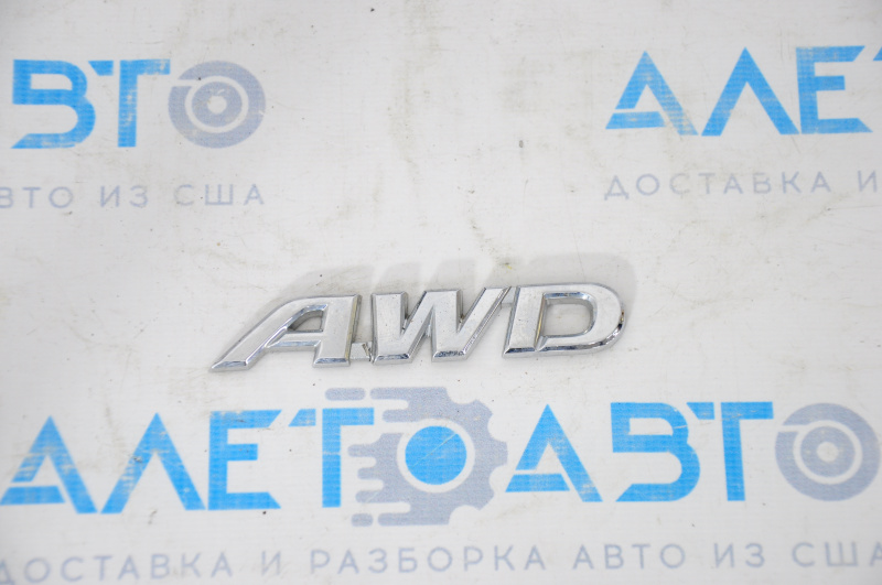 Emblem inscription "AWD" tailgate Toyota Rav4 13-18