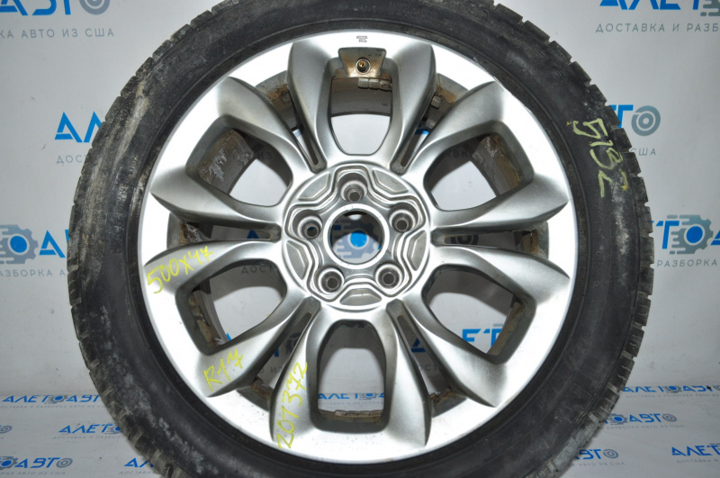 Wheel disk R17 Fiat 500X 16-16 curb, for repair