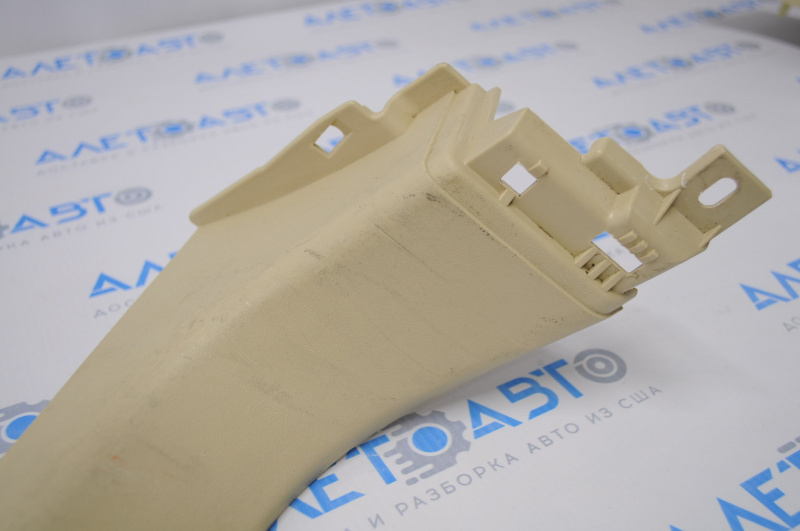 Trunk opening trim left Lexus RX350 RX450h 10-15 beige worn
