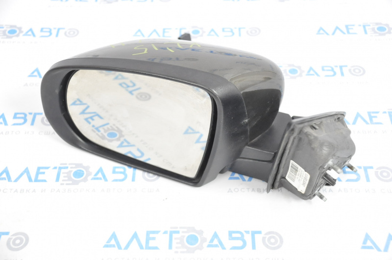 Left side mirror assembly Jeep Cherokee KL 14-18 3 pins, green