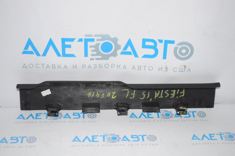 Door sill trim front left Ford Fiesta 11-19 black, crack in fastening