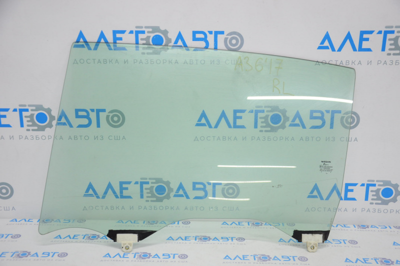 Glass of the rear left door Nissan Maxima A36 16-18