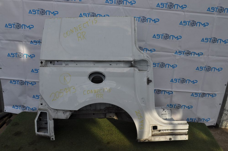 Quarter wing rear right Ford Transit Connect MK2 13-18 long base, white