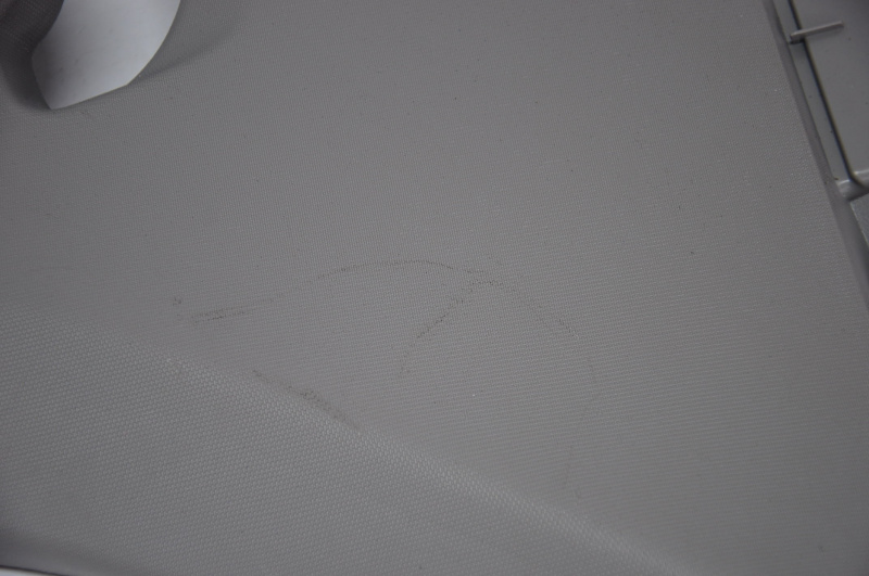 Rear pillar trim left rear Toyota Highlander 14-19 gray, scratches