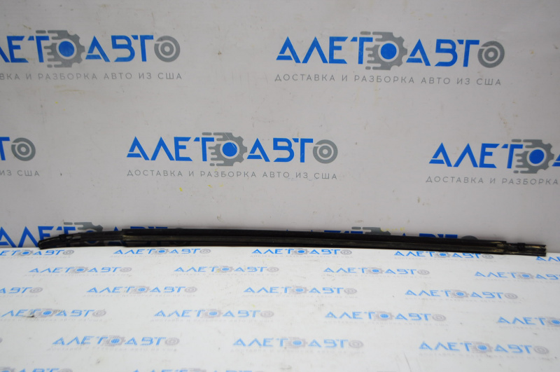 Door-glass molding, central rear right, Nissan Leaf 13-17 matte