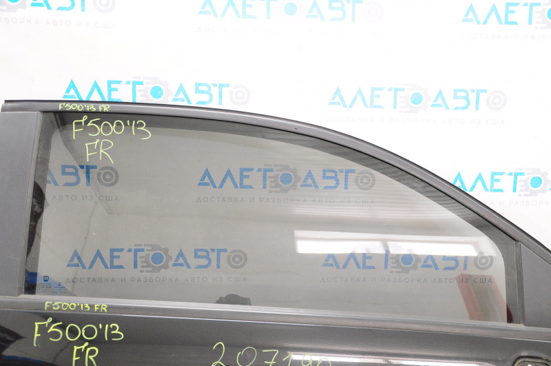 Glass door front right Fiat 500 12-19