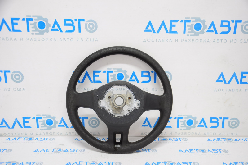 Naked steering wheel VW Tiguan 11-18 rest, rubber, black