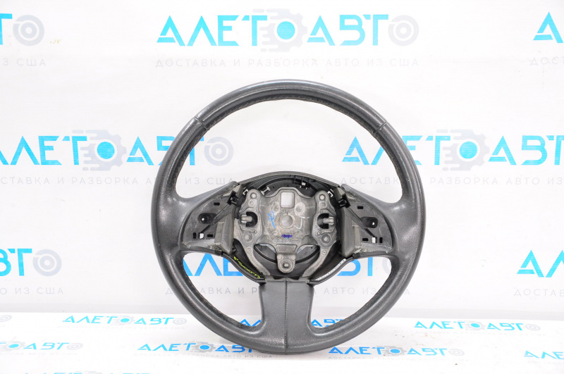 Naked steering wheel Fiat 500 12-16 leather, black