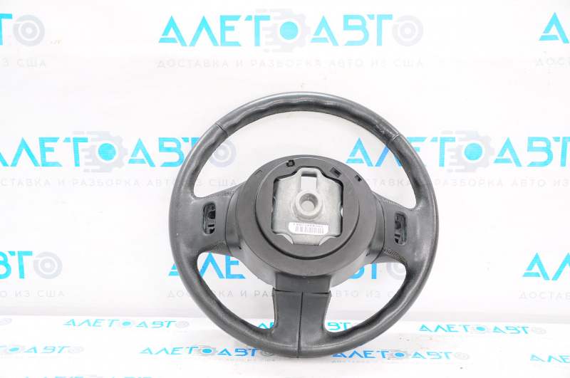 Naked steering wheel Fiat 500 12-16 leather, black