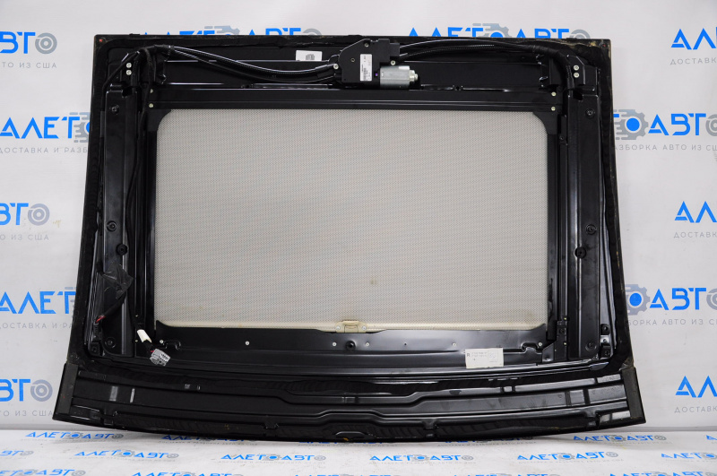 Sunroof assembly Fiat 500 12-19 gray curtain
