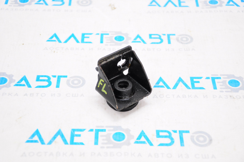Radiator support lower left Fiat 500 12-17 with bracket, rubber + metal