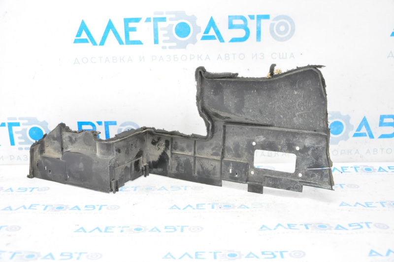 Right radiator deflector Infiniti G25 G37 4d 07-09 tear