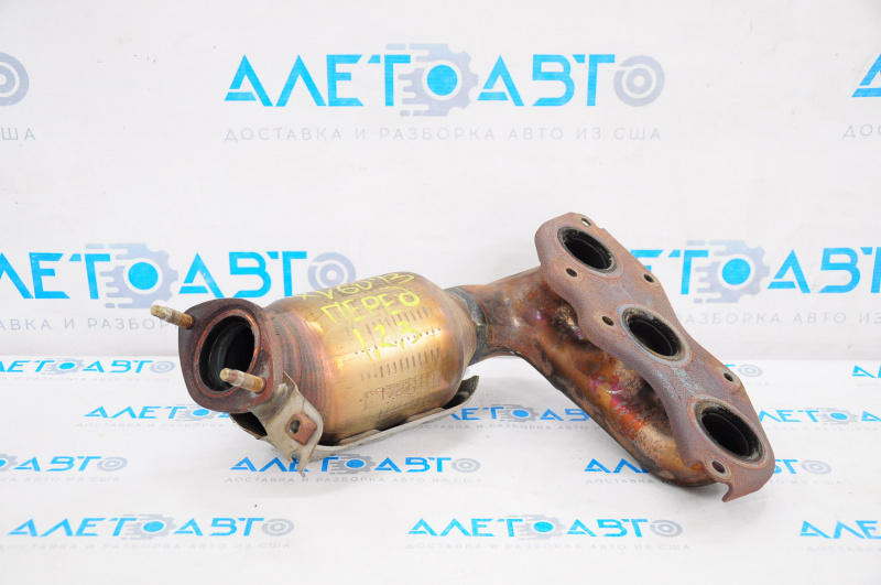 Front exhaust manifold with catalytic converter for Lexus ES350 13-18