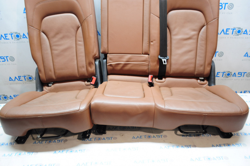 Rear row of seats 2nd row Audi Q5 8R 09-12 brown leather