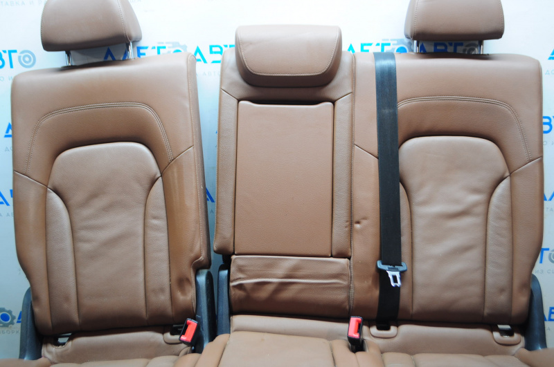 Rear row of seats 2nd row Audi Q5 8R 09-12 brown leather