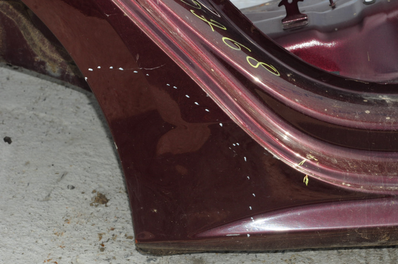 Quarter wing rear right VW Passat b7 12-15 USA burgundy, dents
