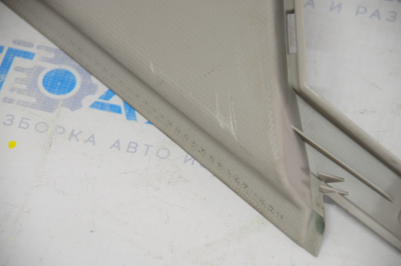 Rear pillar trim behind the window left Audi Q5 8R 09-12 gray under the speaker, scratches