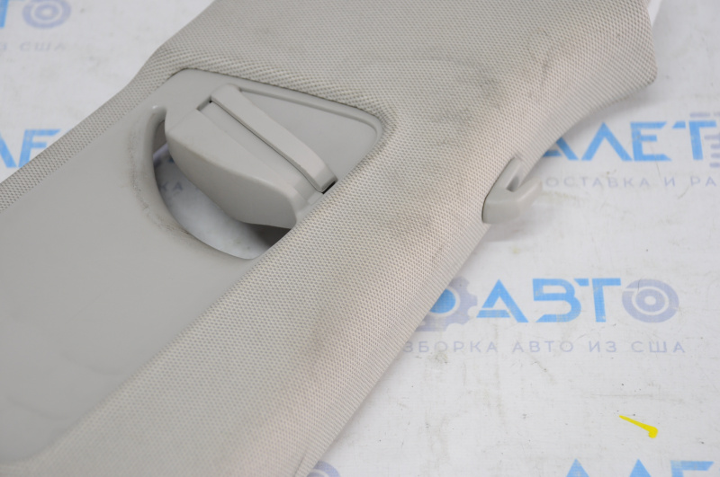 Upper center pillar trim belt right Audi Q5 8R 09-12 gray, for cleaning