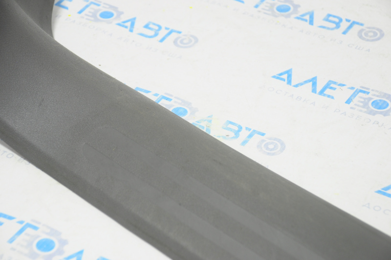 Door sill trim inner front left Audi Q5 8R 09-17 dark gray, worn