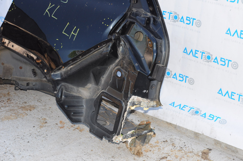 Quarter wing rear left Jeep Cherokee KL 14-23 black, dents