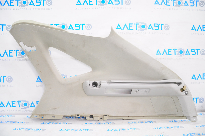 Upper right rear pillar trim Lexus RX300 RX330 RX350 RX400h 04-09 gray, scratches